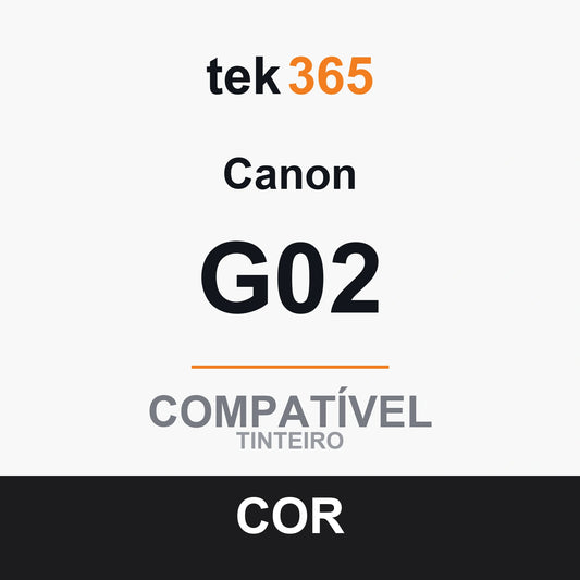 Cartucho de Tinta Compativel Canon G02 Preto
