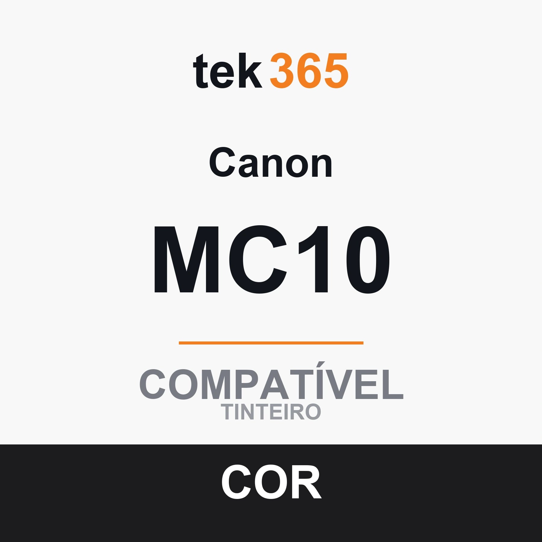 Cartucho de Tinta Compativel Canon MC10 Preto