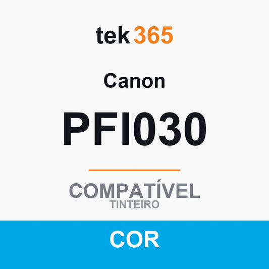 Cartucho de tinta original Canon PFI030 Ciano