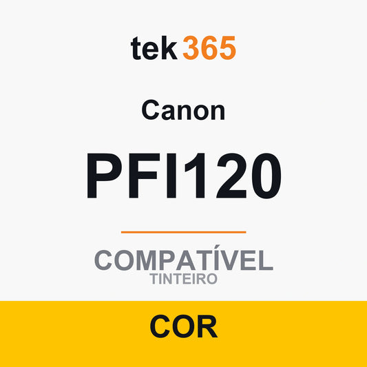 Cartucho de tinta original Canon PFI120 Amarelo