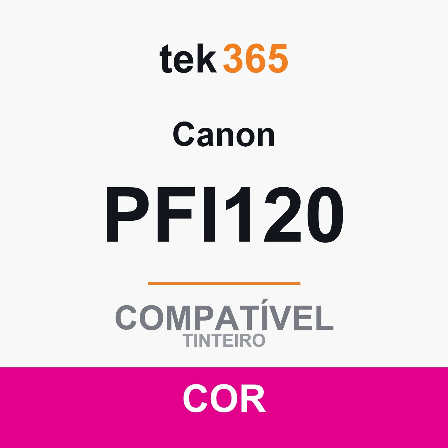 Cartucho de tinta original Canon PFI120 Magenta