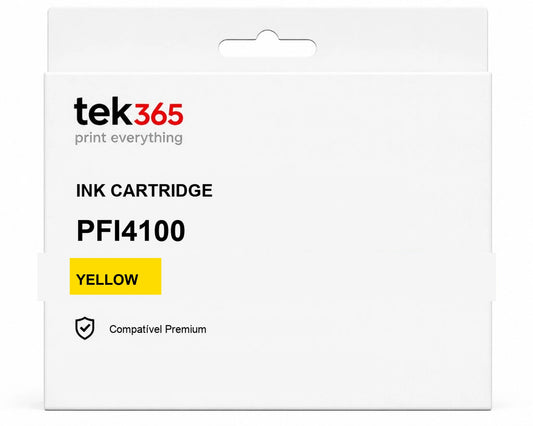 Cartucho de Tinta Compativel Canon PFI4100 Amarelo
