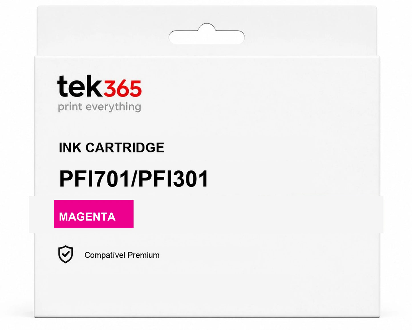 Cartucho de Tinta Compativel Canon PFI701/PFI301 Magenta