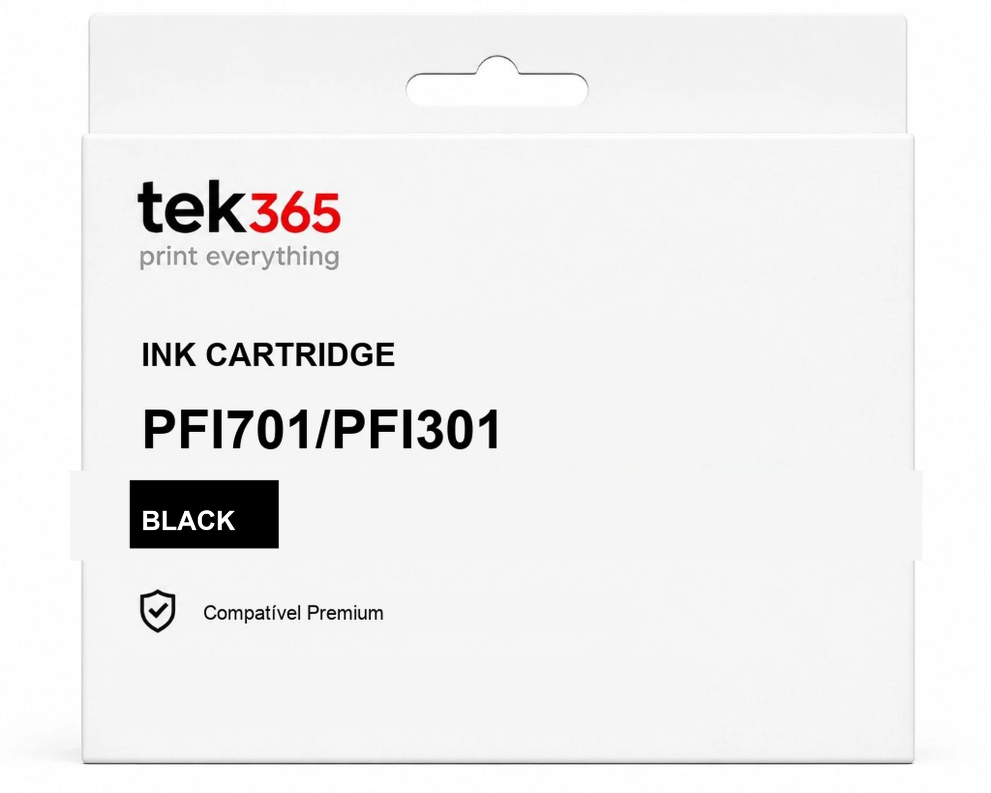 Cartucho de Tinta Compativel Canon PFI701/PFI301 Preto