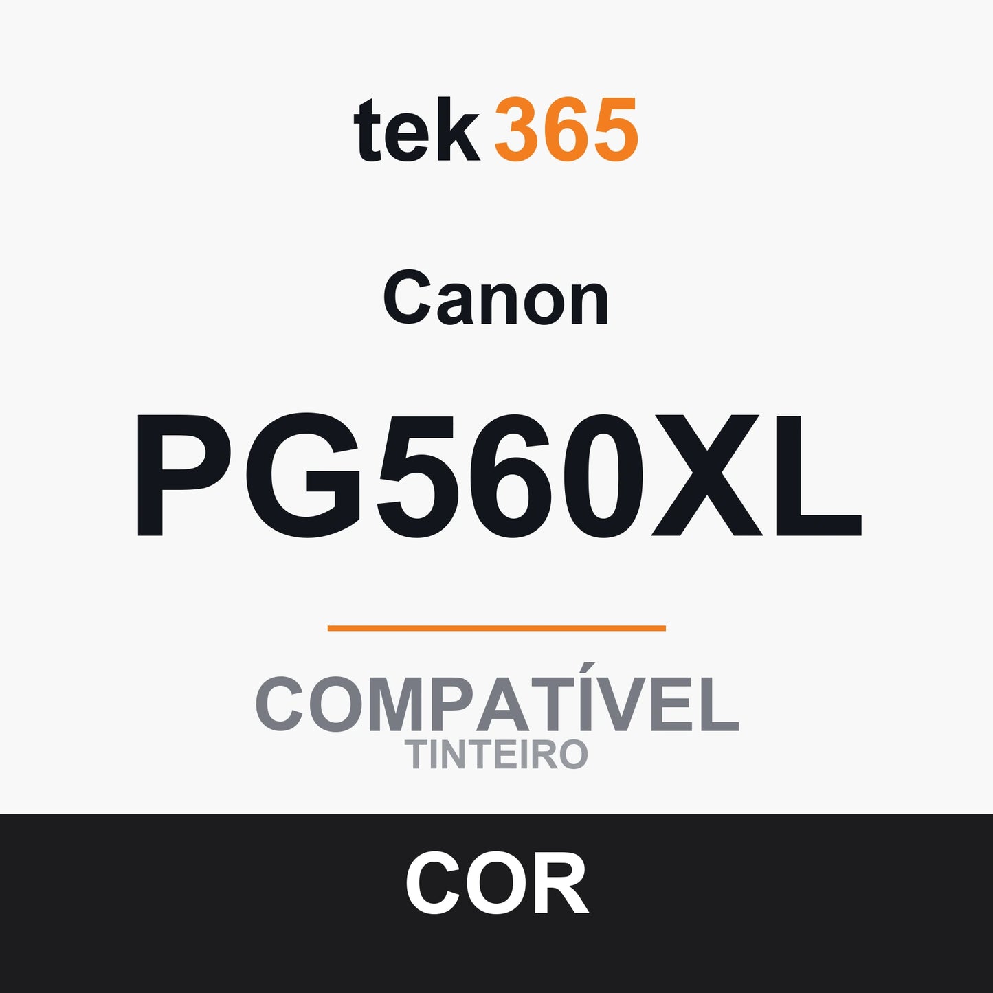 Cartucho de tinta original Canon PG560 Preto
