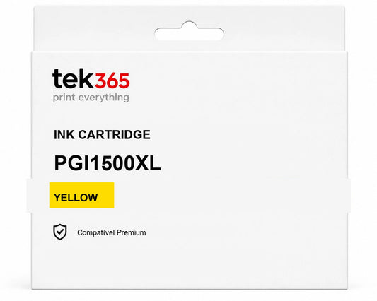 Tinteiro compatível Canon PGI1500XL Amarelo