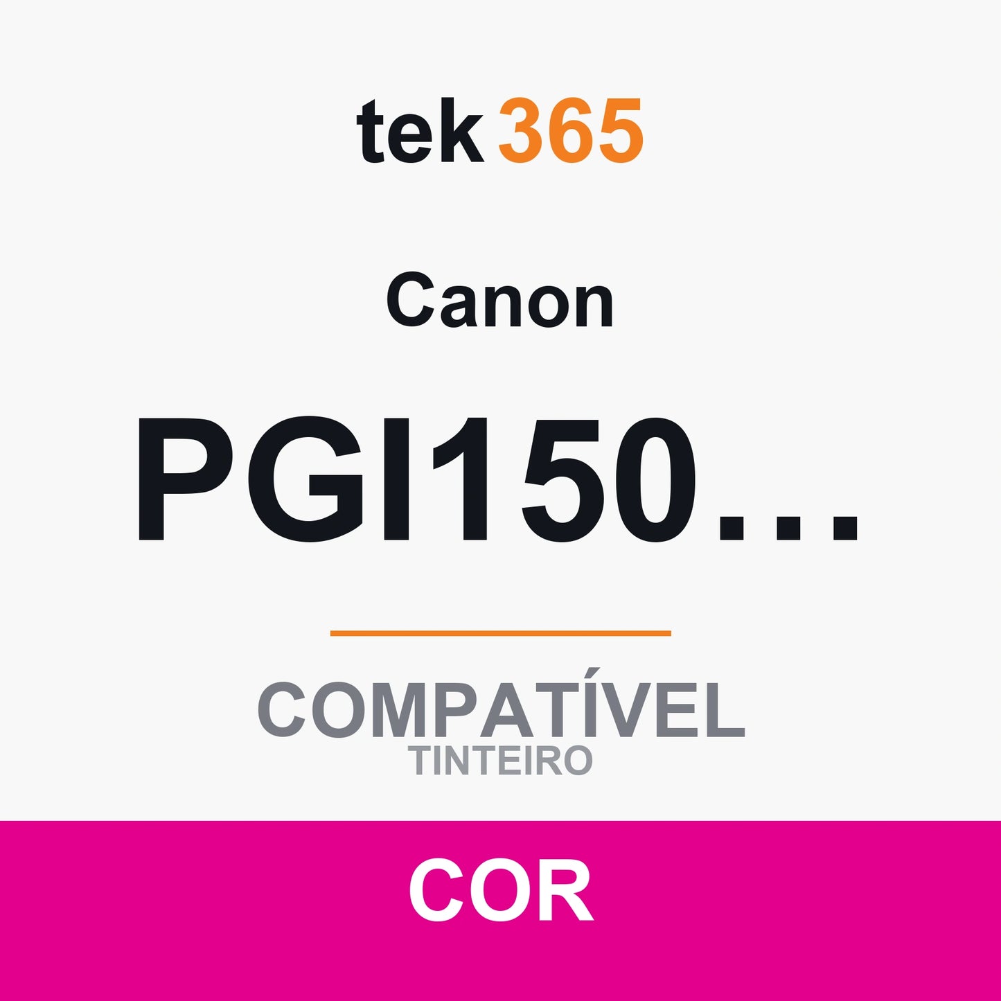 Cartucho de tinta original Canon PGI1500XL Magenta