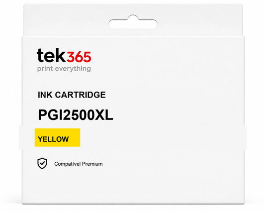 Tinteiro compatível Canon PGI2500XL Amarelo