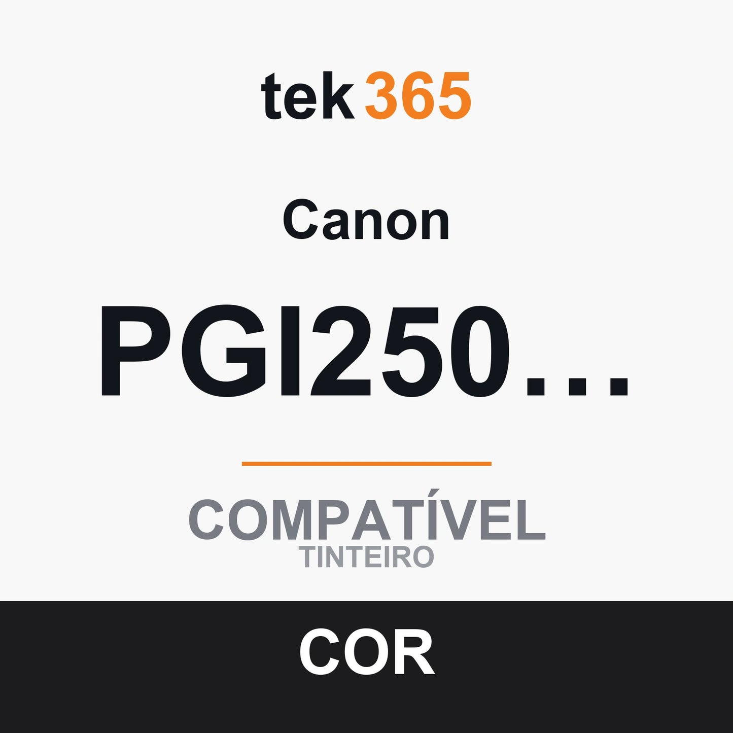 Cartucho de tinta original Canon PGI2500XL Preto
