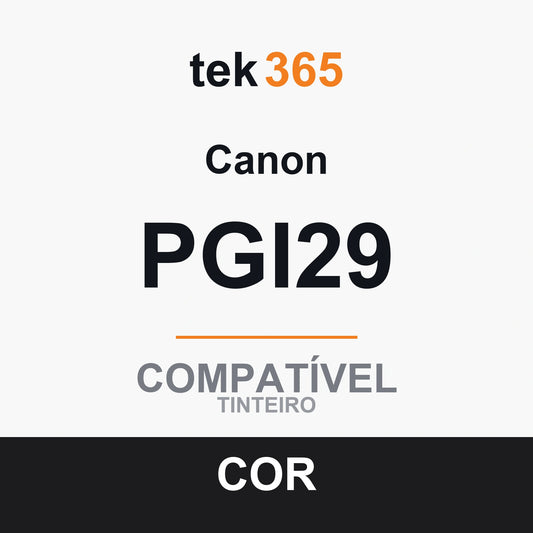 Cartucho de tinta compatível Canon PGI29 Otimizador