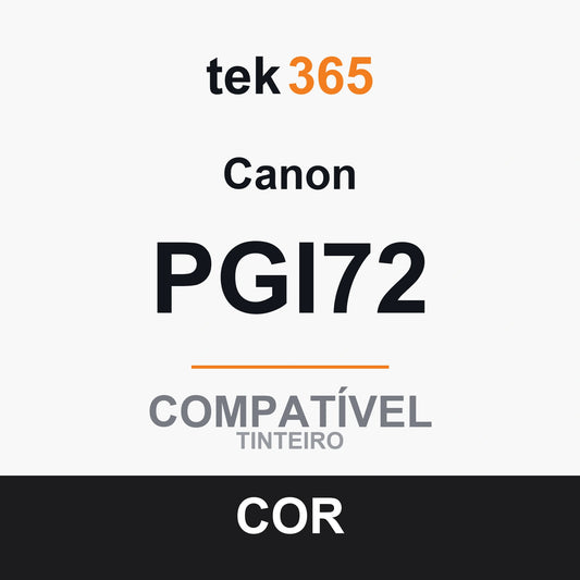 Cartucho de tinta original Canon PGI72 Cinzento