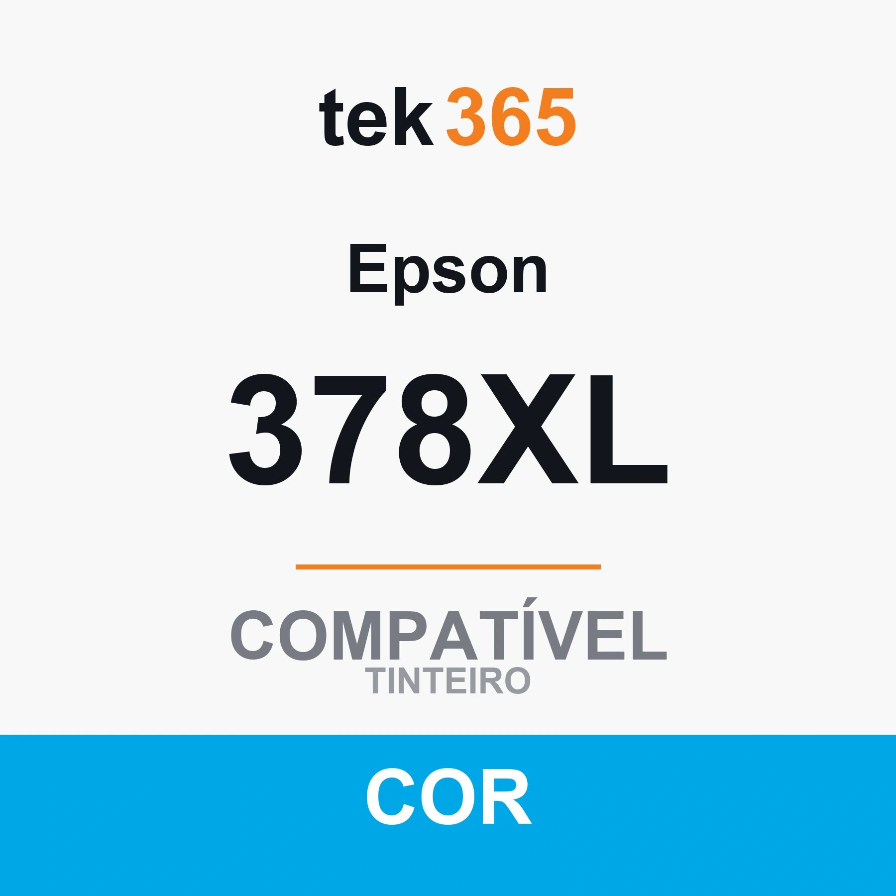 Cartucho de Tinta Compativel Epson 378XL Ciano