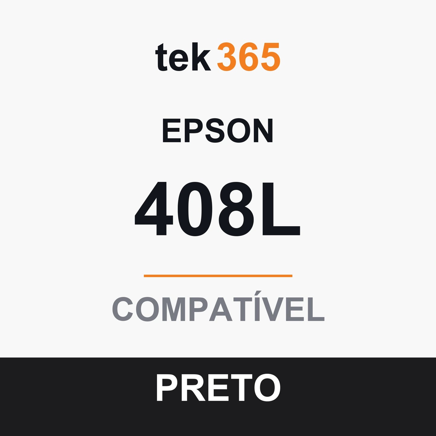 Cartucho de Tinta Compativel Epson 408L-BLACK Preto