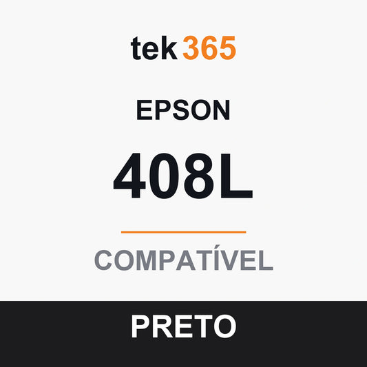 Cartucho de Tinta Compativel Epson 408L-BLACK Preto