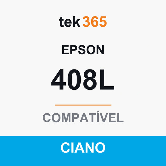 Cartucho de Tinta Compativel Epson 408L-CYAN Ciano