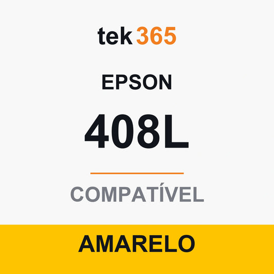 Cartucho de Tinta Compativel Epson 408L-YELLOW Amarelo
