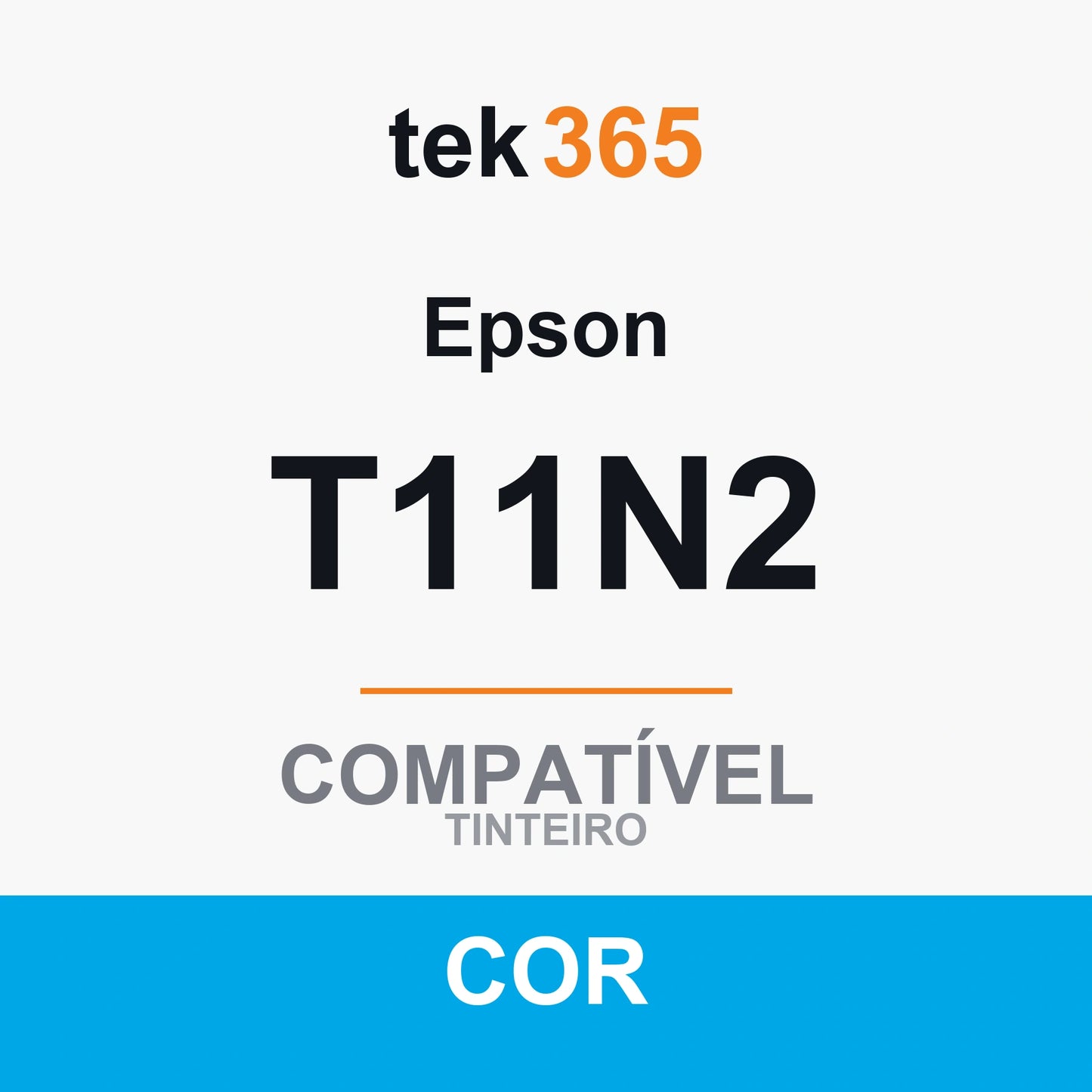 Cartucho de Tinta Compativel Epson T11N2 Ciano