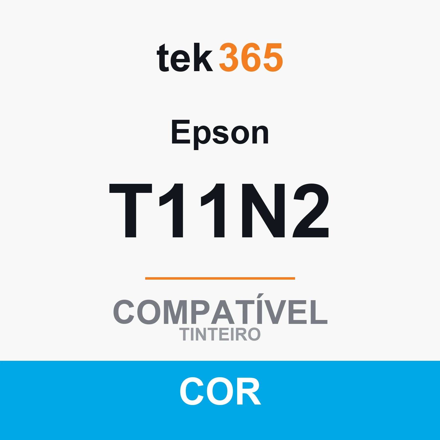 Cartucho de Tinta Compativel Epson T11N2 Ciano