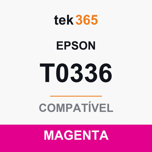 Cartucho de Tinta Compativel Epson T0336-MAGENTA Magenta