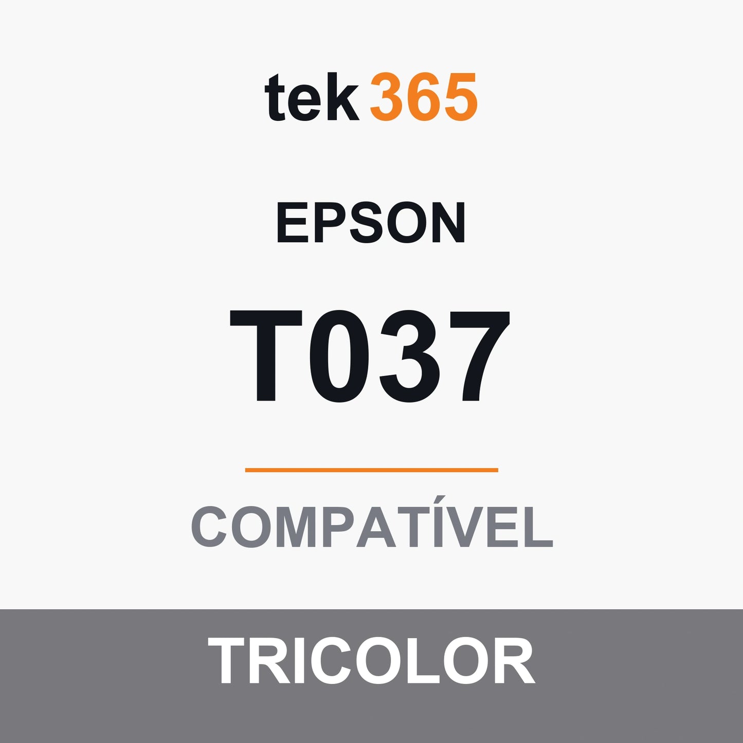 Cartucho de Tinta Compativel Epson T037-TRICOLOR Tricolor