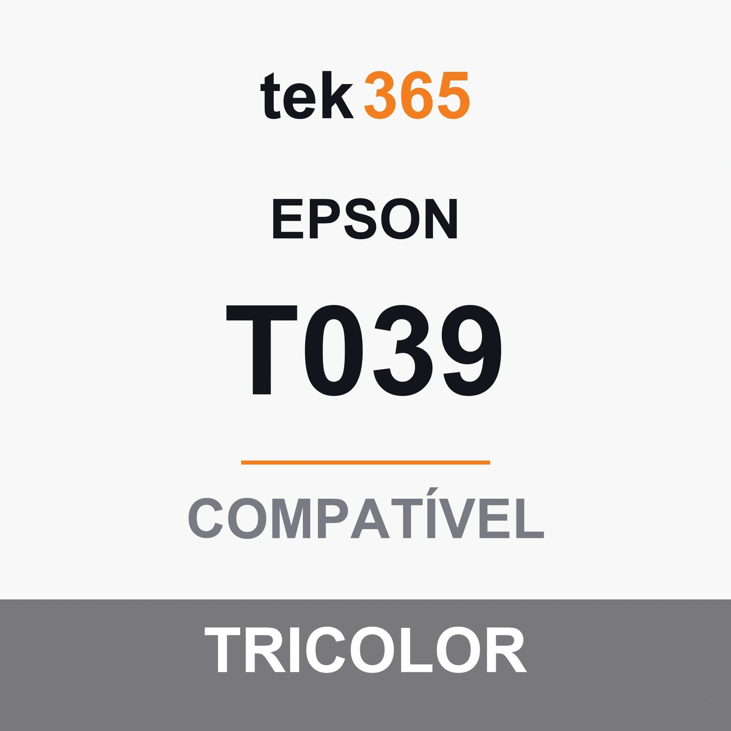 Cartucho de Tinta Compativel Epson T039-TRICOLOR Tricolor