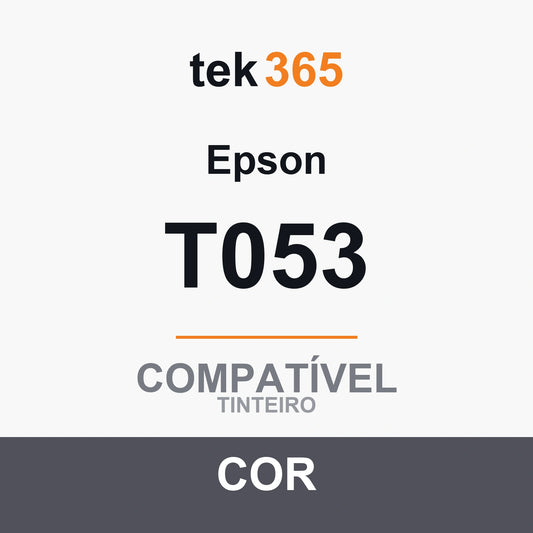 Cartucho de Tinta Compativel Epson T053 Preto