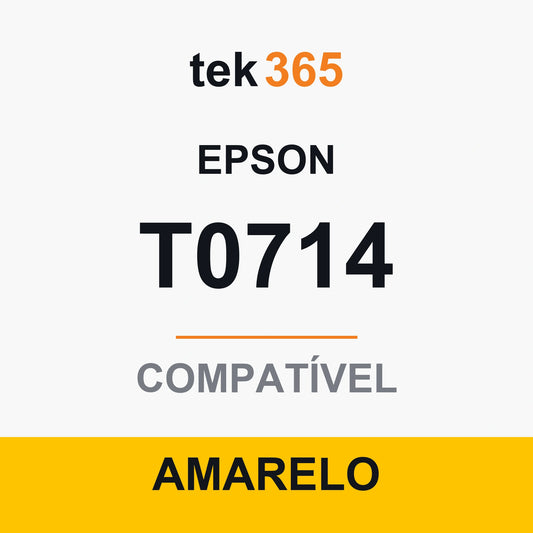 Tinteiro compatível Epson T0714/T0894 Amarelo