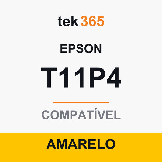 Cartucho de Tinta Compativel Epson T11P4-YELLOW Amarelo