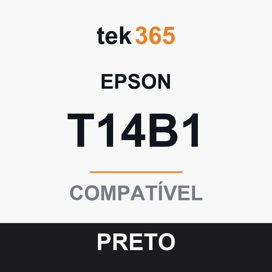 Cartucho de Tinta Compativel Epson T14B1-BLACK Preto