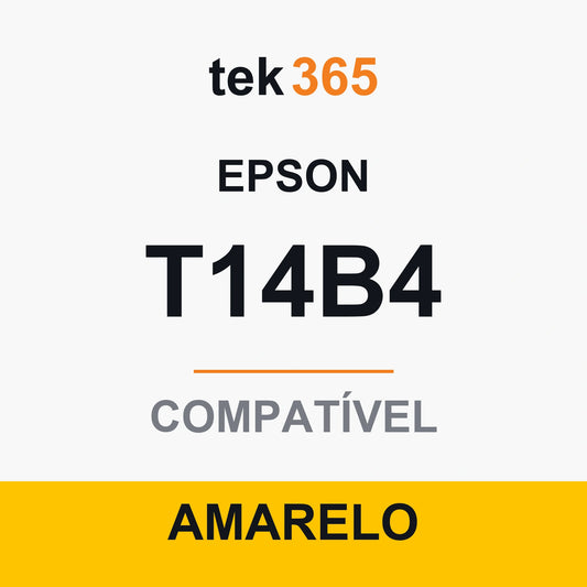 Cartucho de Tinta Compativel Epson T14B4-YELLOW Amarelo