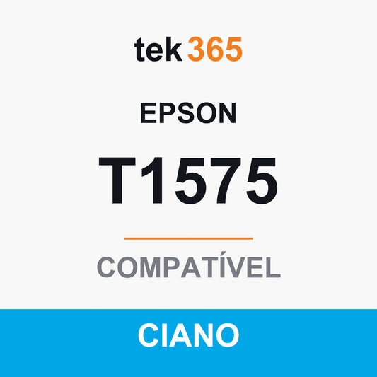 Cartucho de Tinta Compativel Epson T1575-CYAN Ciano