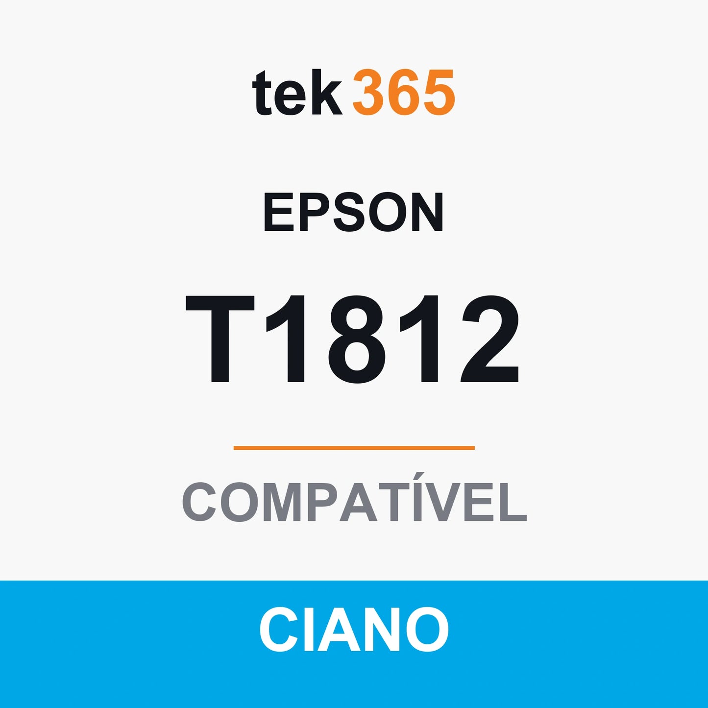 Tinteiro compatível Epson T1812/T1802 (18XL) Ciano