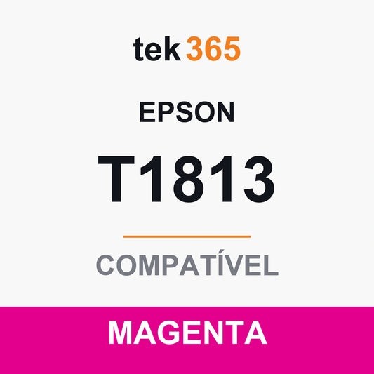 Tinteiro compatível Epson T1813/T1803 (18XL) Magenta