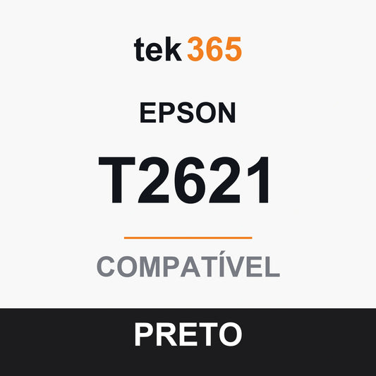 Tinteiro compatível Epson T2621/T2601 (26XL) Preto