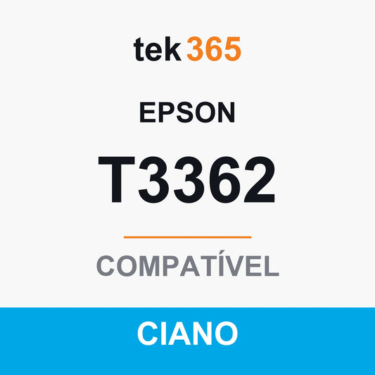Tinteiro compatível Epson T3362/T3342 (33XL) Ciano
