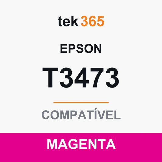 Tinteiro compatível Epson T3473/T3463 (34XL) Magenta