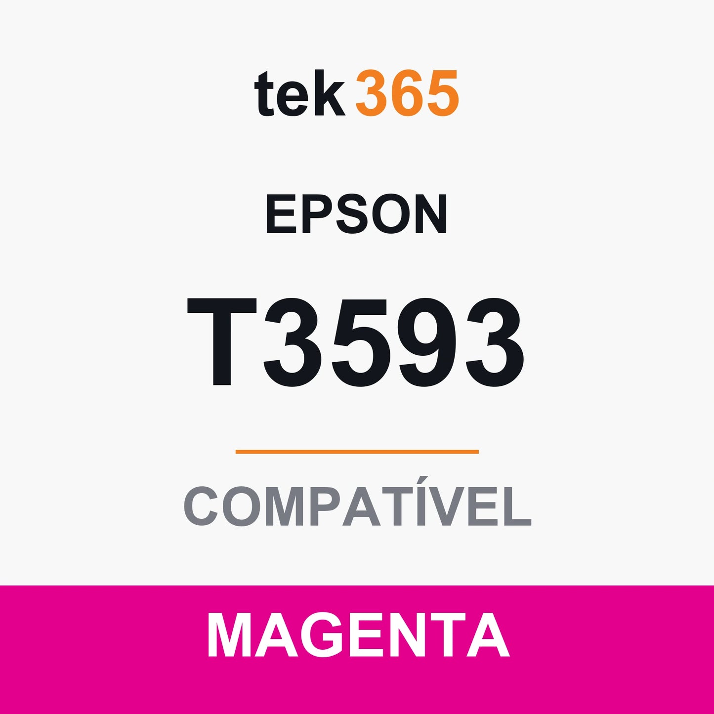Tinteiro compatível Epson T3593/T3583 (35XL) Magenta