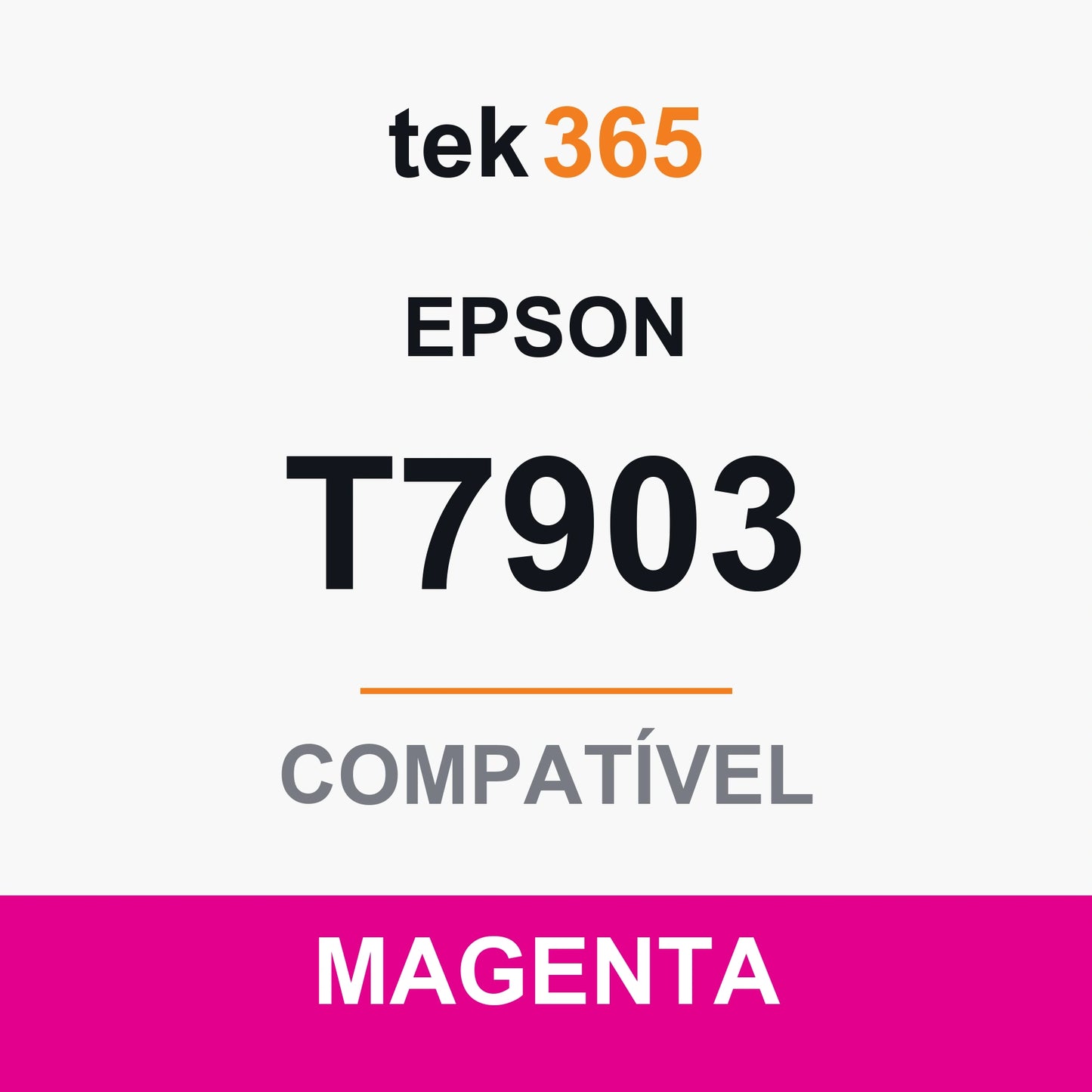 Tinteiro compatível Epson T7903/T7913 (79XL) Magenta