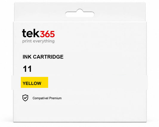 Cartucho de Tinta Compativel HP 11 Amarelo