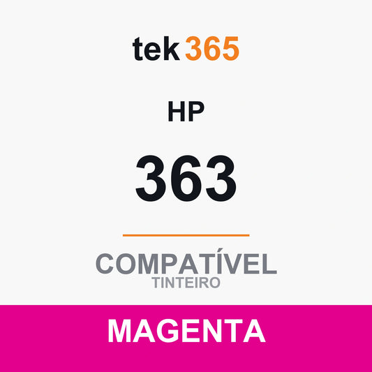 Tinteiro compatível HP 363 Magenta Claro
