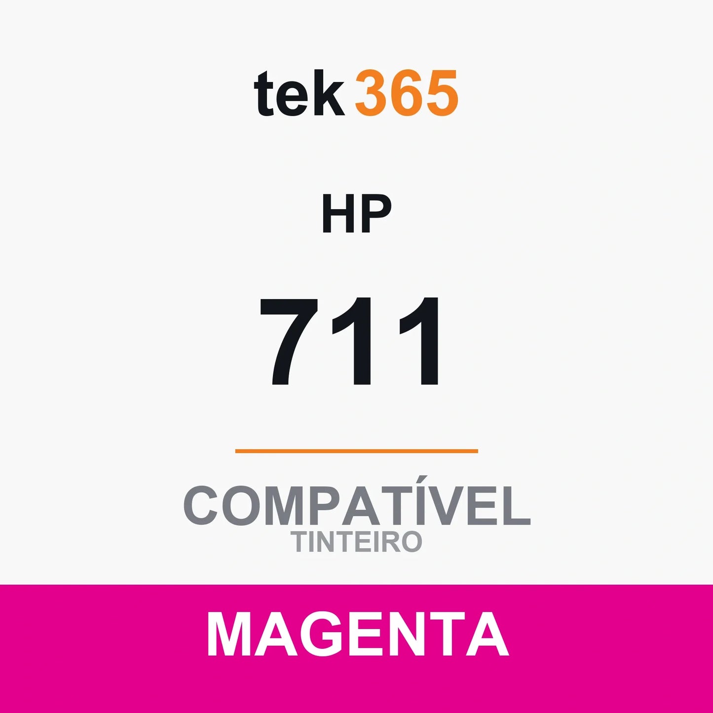 Cartucho de tinta original HP 711 Magenta