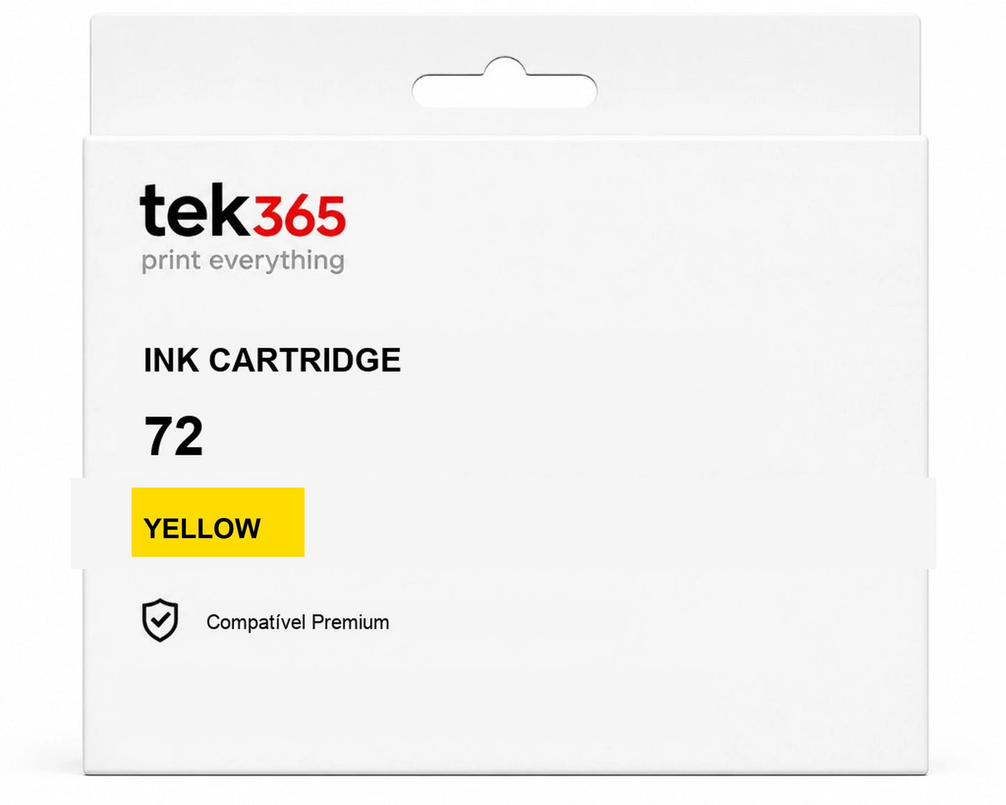Cartucho de Tinta Compativel HP 72 Amarelo