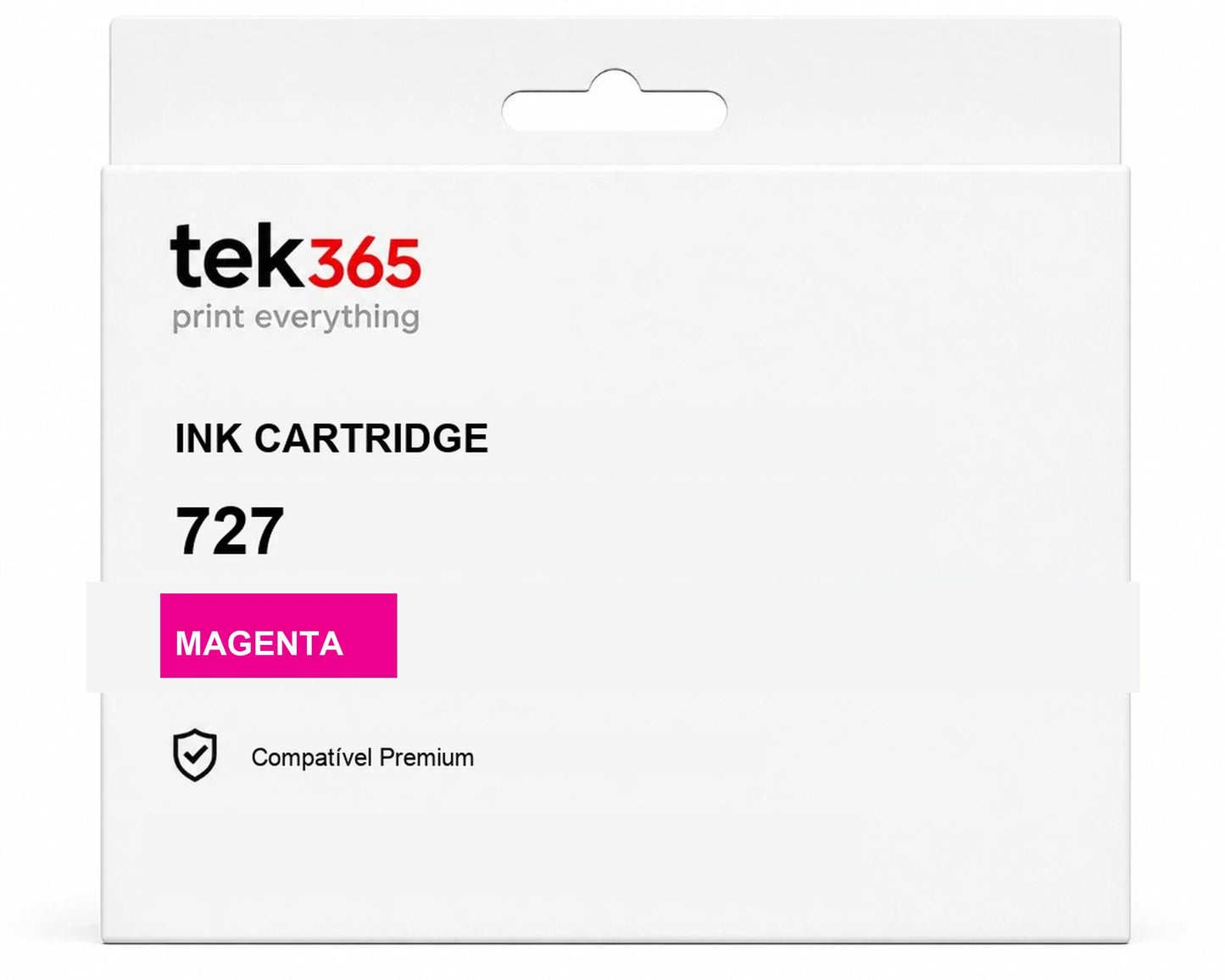 Tinteiro compatível HP 727 Magenta