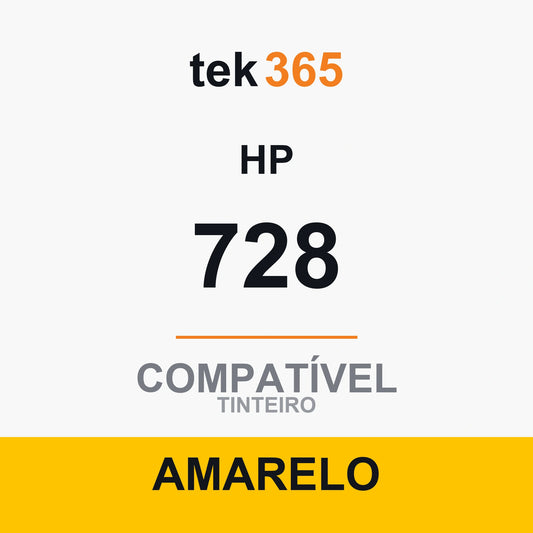 Tinteiro compatível HP 728 Preto Mate