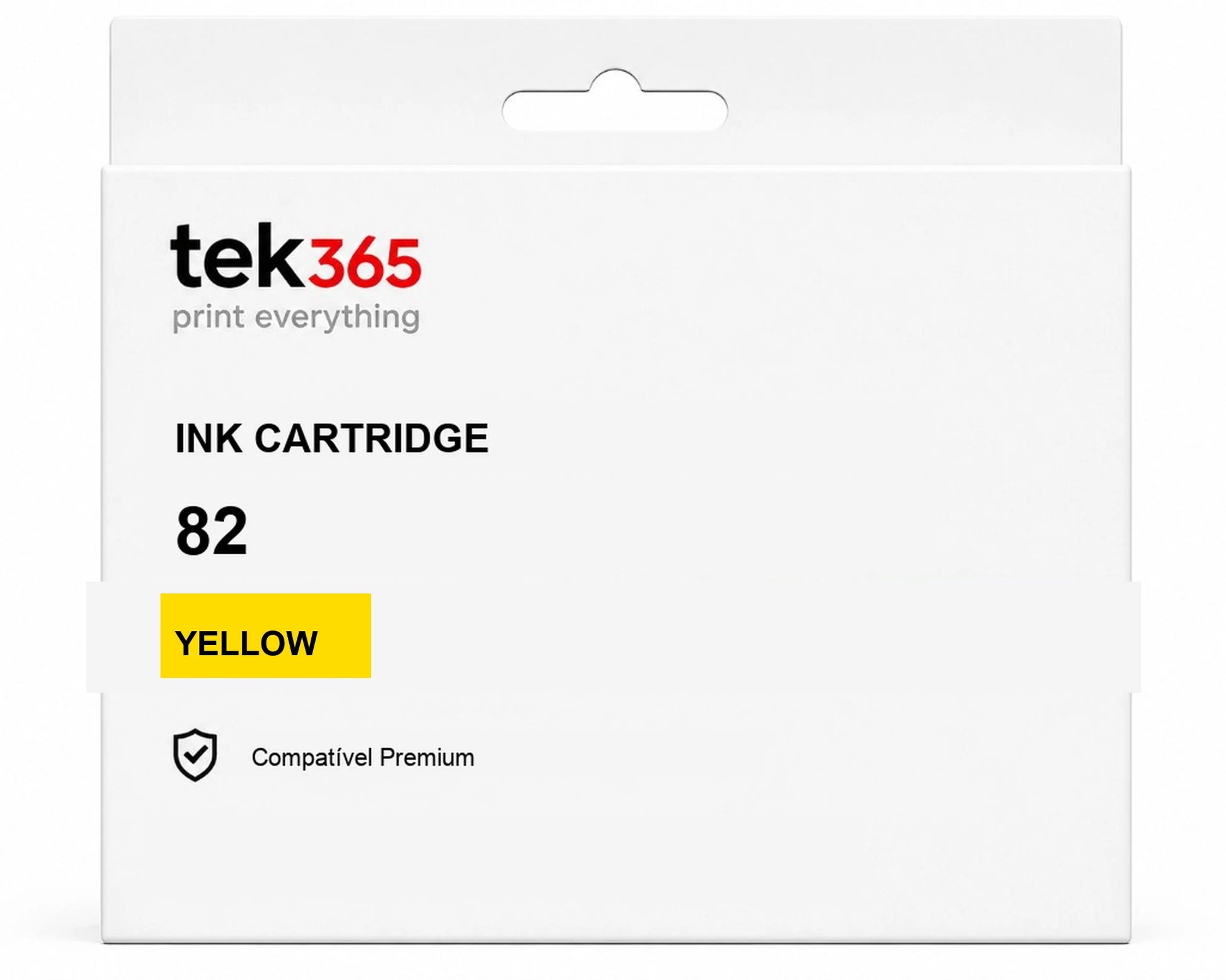 Cartucho de Tinta Compativel HP 82 Amarelo