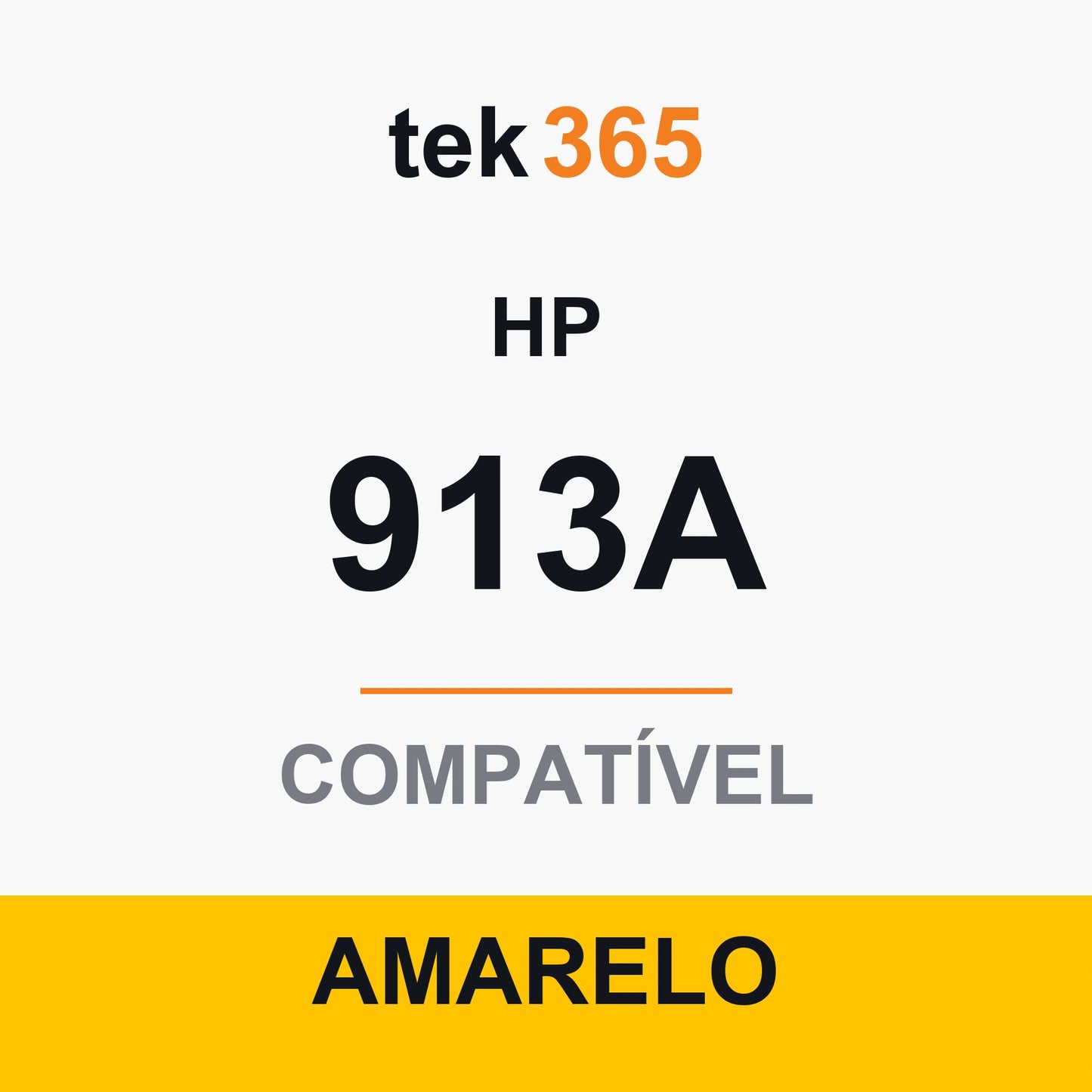Cartucho de tinta compatível HP 913A Amarelo