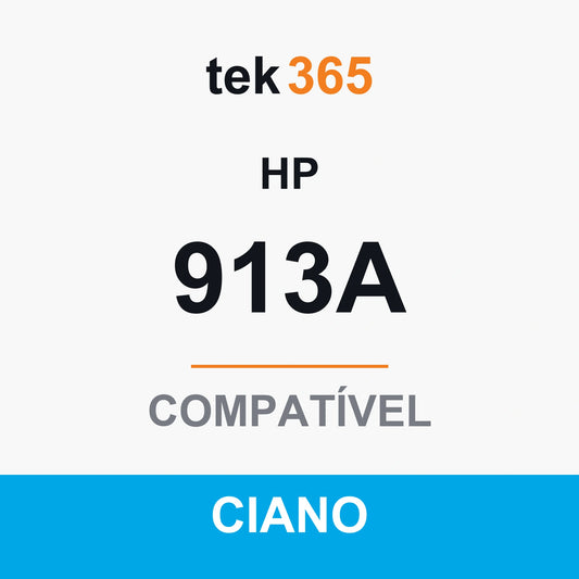 Tinteiro compatível HP 91 Ciano Claro