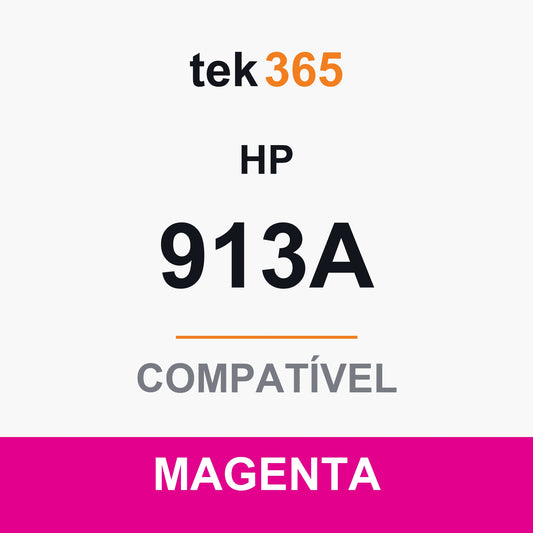 Cartucho de tinta compatível HP 913A Magenta
