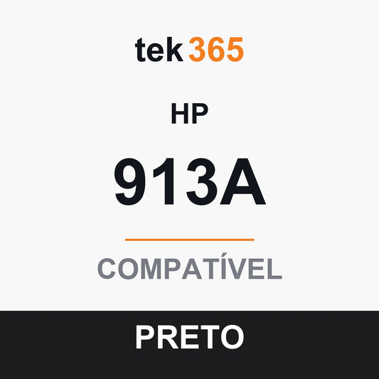 Tinteiro compatível HP 913A Preto