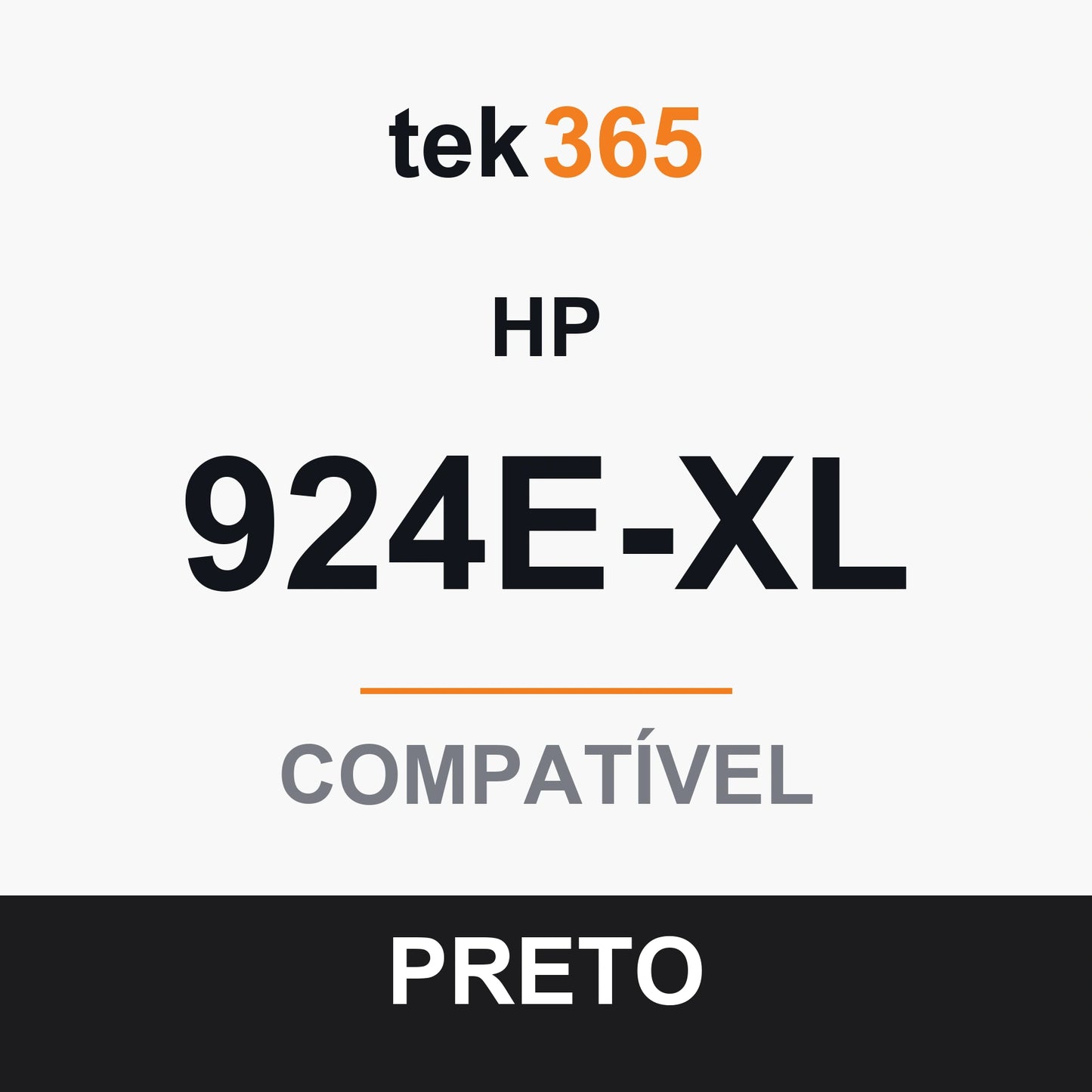 Cartucho de tinta compatível HP 924e XL Preto